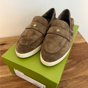 Tory Burch ballet sport loafers in toasted sesame